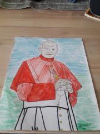 Jan Paweł II.  Wykonał: Karol Buszczak