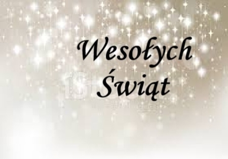 Składamy sobie wigilijne życzenia.