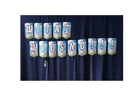 Pierwszy dzień wiosny w naszej szkole.